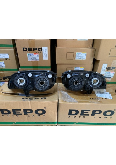 Toyota Corolla 2000-2002 Arası Depo Sağ Ve Sol Far Takım 81150-1e410 / 81110-1e530