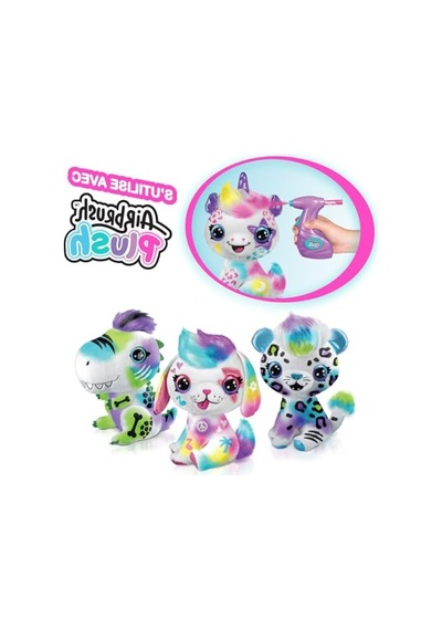 Airbrush Plush - 10 Kalemli Refill Kit, Yüksek Kalite 124-Pembe