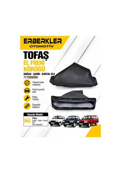 Tofaş Doğan Şahin Kartal Slx El Freni Körüğü 717008080 - Erb1919