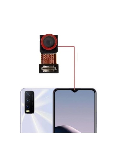 Vivo Y20 2021 İle Uyumlu Ön Kamera V2027