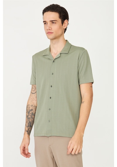 Haki Gömlek T-shirt Haki