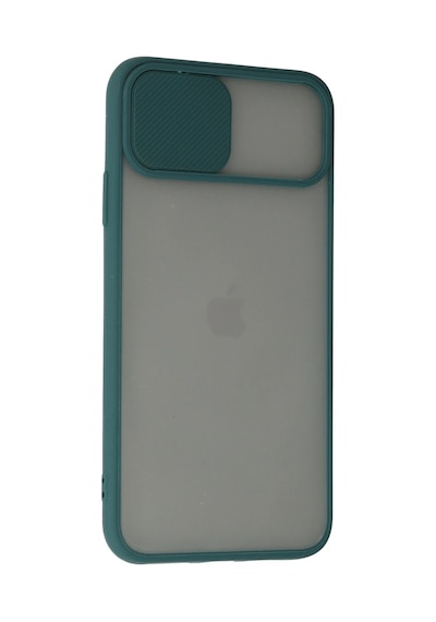Newface - 874 - iPhone Uyumlu 11 Pro Kılıf Palm Buzlu Kamera Sürgülü Silikon - Novapazr - - Yeşil