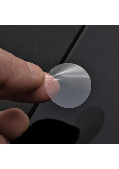 Işaretleme Nokta Etiketi 25mm 1000 Adet Şeffaf /transparent Nokta Etiket