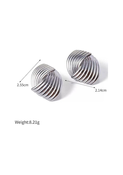 Kadın Özel Tasarım Küpe Zyn12-5080 Gümüş