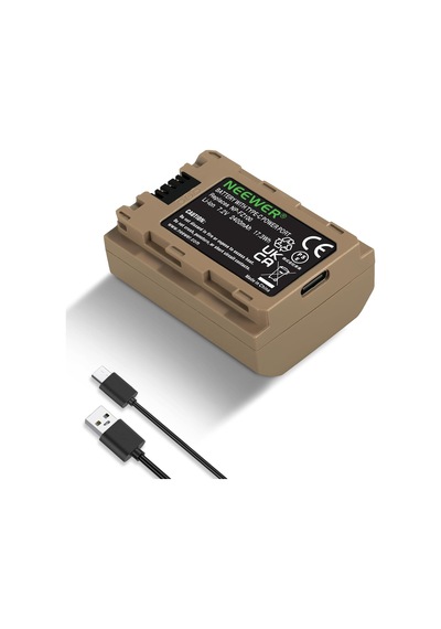 Sony A7r V A7s Iıı A7 Iv İçin Np-fz100 2400mah Pil, Usb-c Şarj Kablosu, Sony Zv-e1, Fx3, Fx30, A1, A9, A9 Iı, A6600, A7c İle Uyumlu Belirtilmemibelirtilmemişş