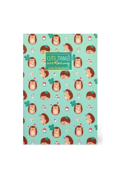 Legami Quaderno Small Çizgili Defter Kirpi A6not0052 Çok Renkli