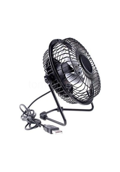 Usb Usb Vantilatör Fan Usb Mini Masaüstü Taşınabilir Metal Pervane Mini Vantilatör Fan