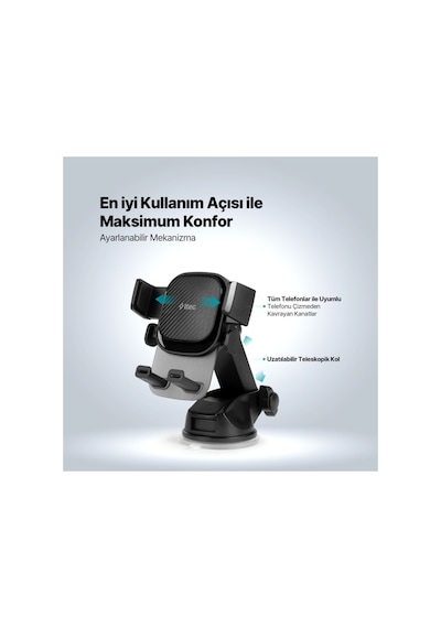 Ttec Flexgrip Move Araç İçi Telefon Tutucu 2tt34 Melodi