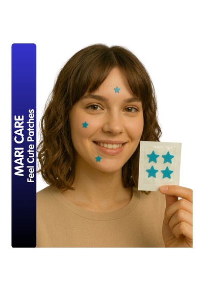 Mari Care Feel Cute Pimple Patches Super Variety Edition 6x4'lü Mavi