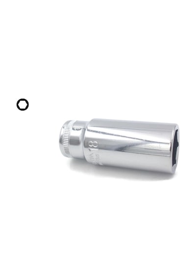 Ceta Form 18 mm 3/8” 6 Köşe Derin Lokma Anahtar C14-H18