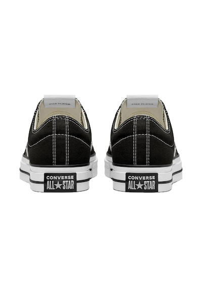 Converse Star Player 76 Premium Canvas Ayakkabı Siyah Çok Renkli