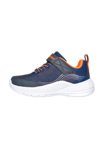 Skechers Microspec Advance Çocuk Spor Ayakkabı - 403926n-9744 Lacivert - Turuncu