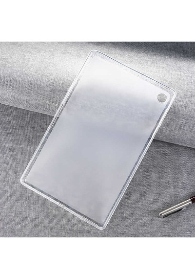 Lenovo M10 Plus Tb-x606f Kılıf Uyumlu Zore Tablet Süper Silikon Kapak-renksiz