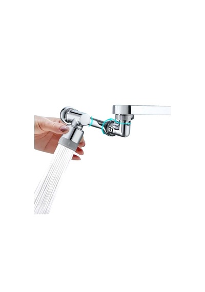 Evrensel 2 Modlu Robotik Kol Mutfak Banyo Musluk Başlığı