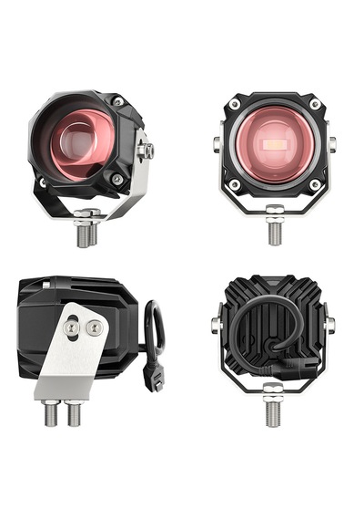 Motosiklet Çakarlı Bluetooth Kumandalı Led 5 Modlu Sis Farı Kiti