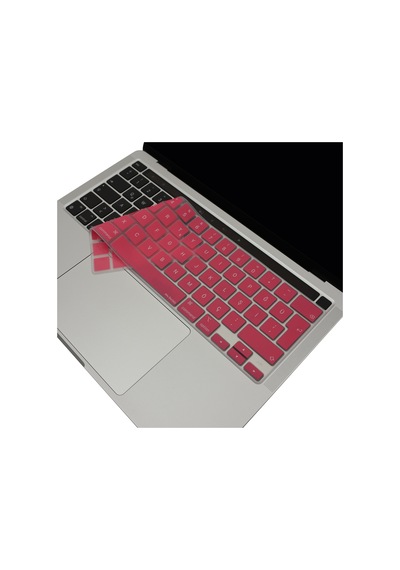 Apple Uyumlu MacBook Pro 13 Klavye Koruyucu A2251 A2289 A2338 M1-m2, A2141 Türkçe Q Iso Enter Siyah