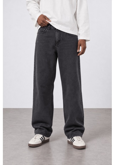 Respire Erkek Baggy Jean Siyah