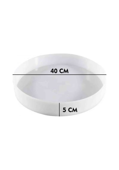 Epoksi Silikon Yuvarlak Yerli Sehpa Kalıp 40 Cm Çok Renkli