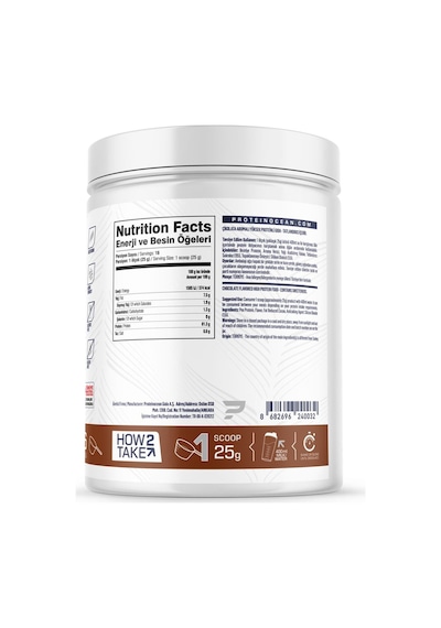 Proteinocean Pea Proteın Çikolata - 400g - 16 Servis