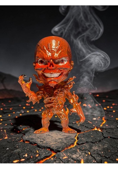 Stranger Things Vecna Figür 8 Cm - Alev Efektli Koleksiyonluk Biblo