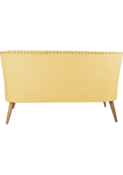 Lamont Loveseat İkili Kanape Sarı