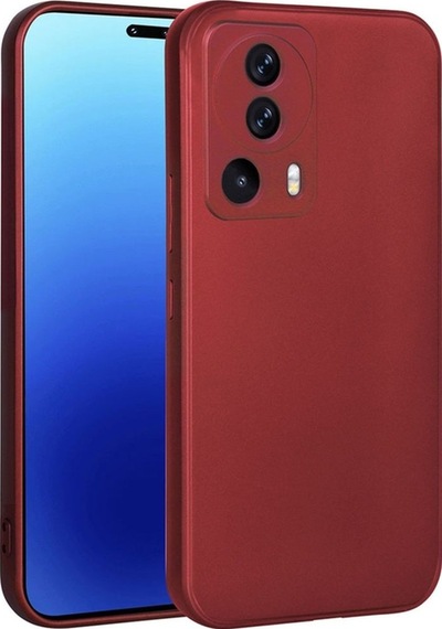 Xiaomi Mi 13 Lite Kılıf Zore Premier Silikon Kapak Kırmızı