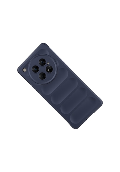 İnfinix Zero 40 5g Kılıf Esnek Tpu Oyuklu Arka Yüzey Tasarımlı Hptk Etnik Silikon Kapak - Koyu Yeşil Yeşil