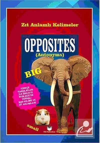 Opposites Antonyms - Zıt Anlamlı Kelimeler Cep Boy - Murat