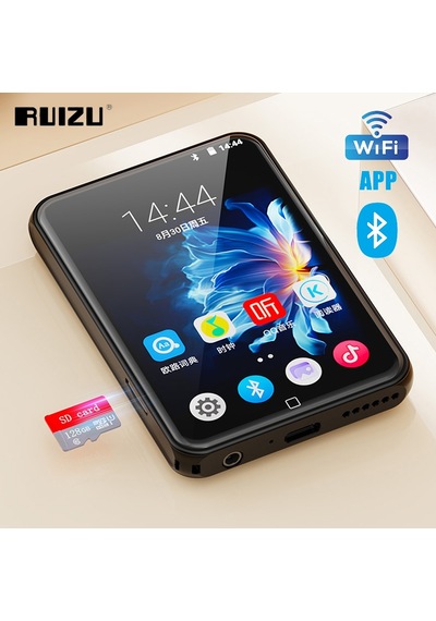 Ruizu D60 Bluetooth Mp3 Mp4 Çalar 16gb Hifi Ses Kayıt