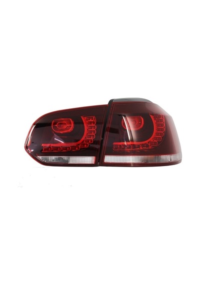 Vw Golf 6 R Gülenyüz Ledli Stop 4 Parça 2009-2012
