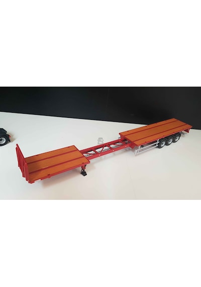 1/50 Flatbed Traıler - 3 Axle Dorse Trailer