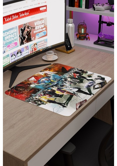 Metaphor: Refantazio Dikişli Kauçuk Oyuncu Mousepad V5 - 48x40 Xl Gaming Mouse Pad