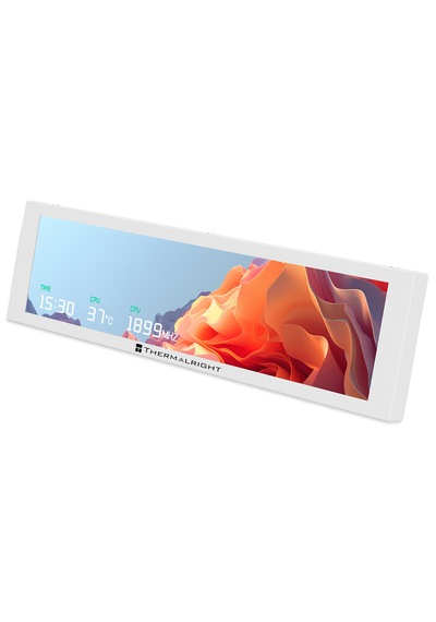 Thermalright Trofeo Vision 9.16 Lcd Whıte Manyetik Type-c Temalı Lcd Ekran