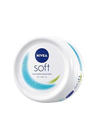 Soft Krem 200 Ml, Nemlendirici Bakım Kremi, Yüz, Vücut, El, Jojoba Yağı Ve E Vitamini Ile Cil