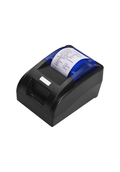Usb Taşınabilir 58mm Termal Makbuz Yazıcı Bilet Faturası Kablolu Baskı Desteği Nakit Çekmece Windows İçin Esc/pos İle Uyumlu/linux/android Sistemleri Süpermarket Mağaza İşletmesi İçin