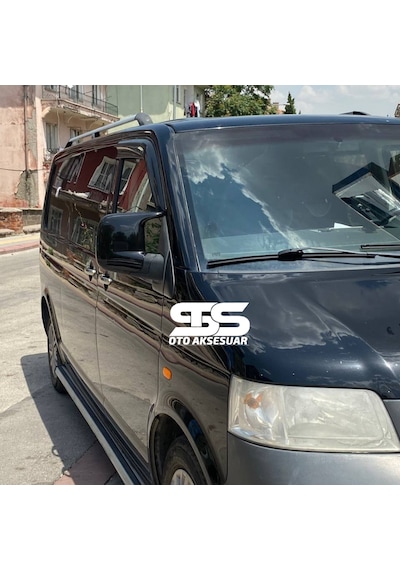 Volkswagen Transporter T5 2004-2009 Uyumlu Batman Yarasa Ayna Kapağı Piano Black Abs Plastik - Kopya