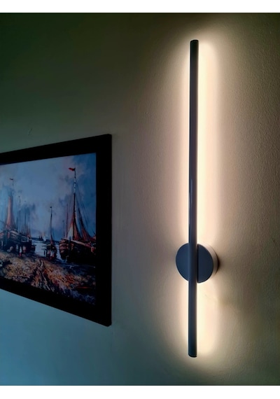 Unikom Modern Dekoratif Led Duvar Aplik Beyaz