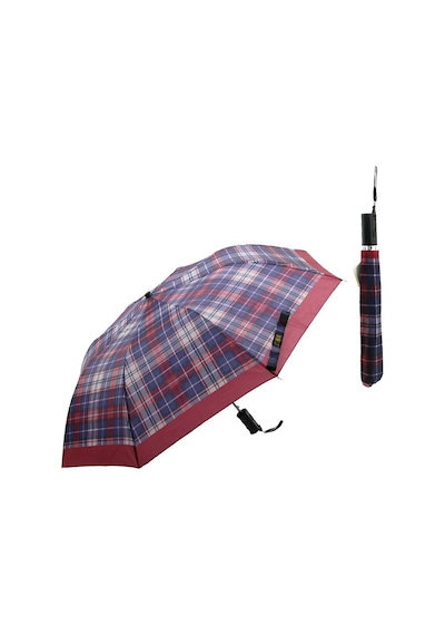 Tuğraçelik Skybelt Sky-07 Chery Bayan Yarı Otomatik Şemsiye - Renkli Desenli Siyah Saplı- 12'li Paket Çok Renkli
