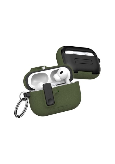 Airpods Pro 3 İle Uyumlu Fabric Serisi Özel Kilitli Tasarım Ve Kumaş Yüzeyli Kılıf Darbelere Karşı Koruyucu Kapa Diğer