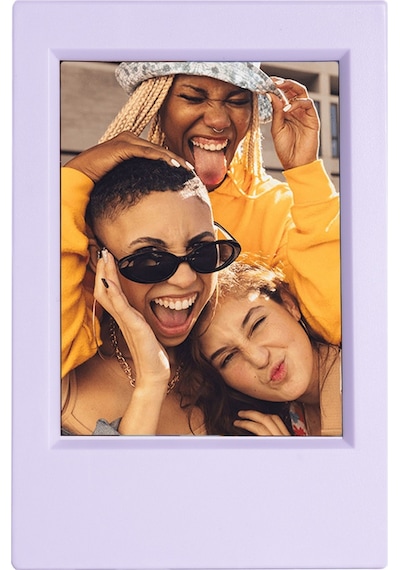 Fujifilm Instax Mini 12 Fotoğraf Makinesi + Çerçeve + 64'lü Kare Albüm Seti Lila