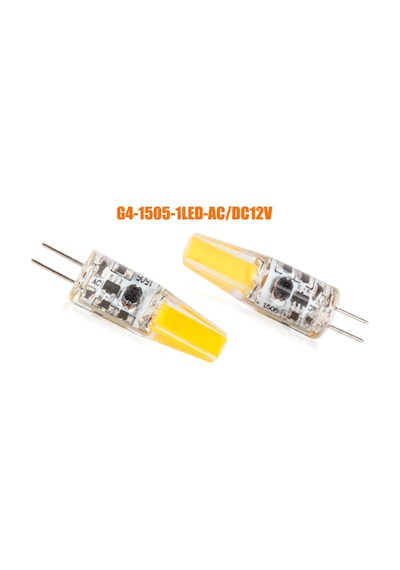 12 V G4 5 W Sarı Beyaz Işık Led Ampül 5 Adet