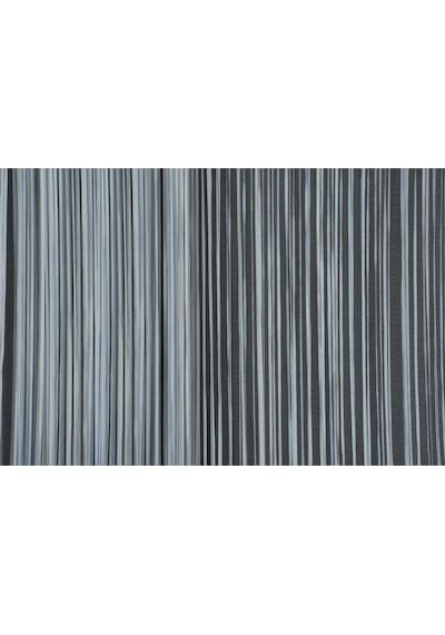 Düz Ip Perde Gri Çift Renk Hazır Ip Perde 300 X 280 Cm