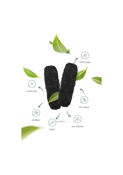T-brush Activated Charcoal Diş İpi Refill 30 M