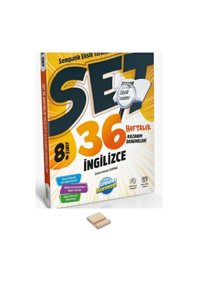 Lgs 8. Sınıf İngilizce 36 Haftalık Denemeler Ve Telefon Standı
