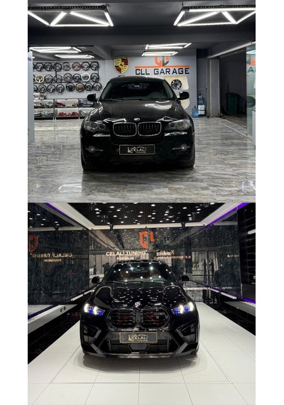 Bmw X6 2007-2014 Uyumlu 2025 G06 X6m Yükseltme Body Kit Seti-hazır Stok