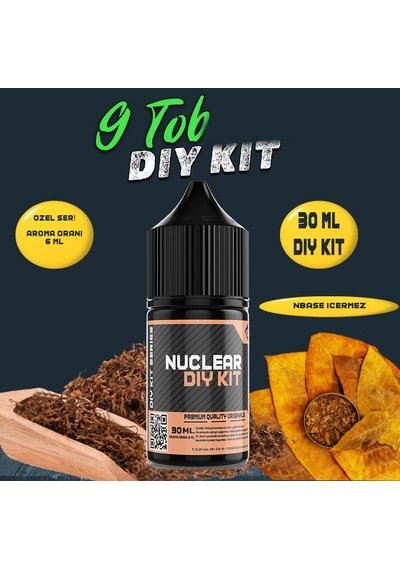 Nuclear 30 Ml Dıy Kit G Tobacco Gıda Aroması 6 Ml Aroma İçerir L
