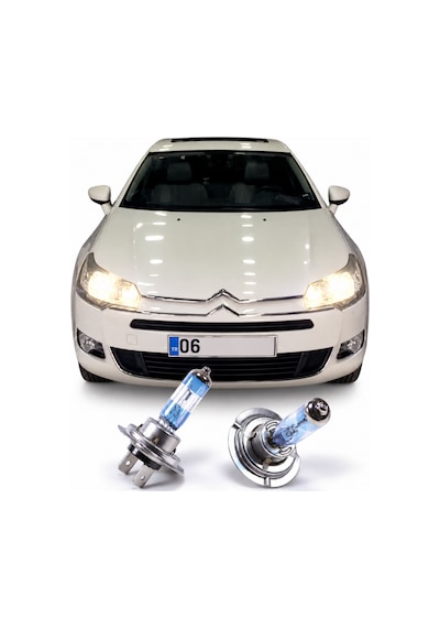 Cıtroen C5 Halojen Sarı Kısa Far Yedek Ampulü H7 Xtreme Vısıon %150 Xv 2 Adet