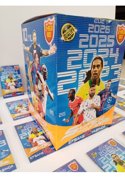SÜPER FİNAL 2023 FUTBOLCU KARTLARI 200 POŞET 400 KART