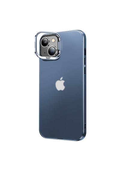 Apple Uyumlu iPhone Buff 13 New Corner Kılıf Blue