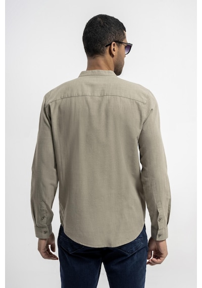 Loft Lf2014781 Erkek Uzun Kollu Gömlek Khaki